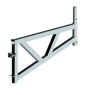 FIXS L 1012 mm Three Deck Bracket S235 3.2 mm