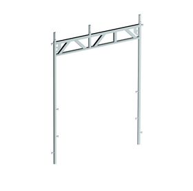 FIXS H 2250 mm PF Frame W 1710 mm S235 4.0 mm 8P