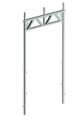 FIXS H 2250 mm PF Frame W 1396 mm S235 4.0 mm 8P