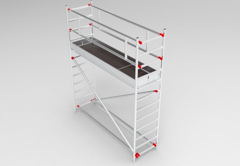 Aluminum Mobile Scaffold